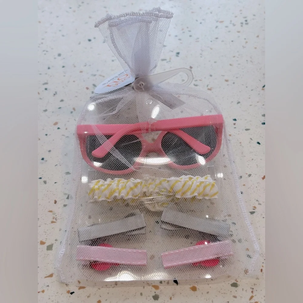 Carter’s‎ Pink Sunglasses and Hair Accessories Set for Baby or Kids